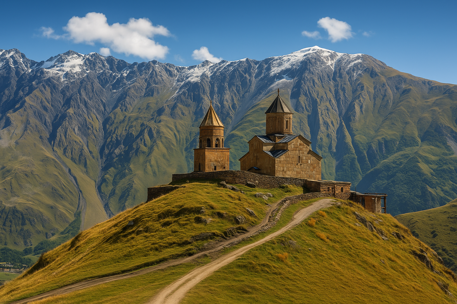 <span> Day 4 </span> Kazbegi Calling: Legends in the Clouds