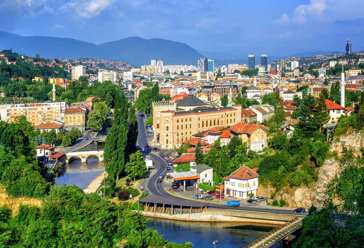 <span> Day 1 </span> Arrival in Sarajevo